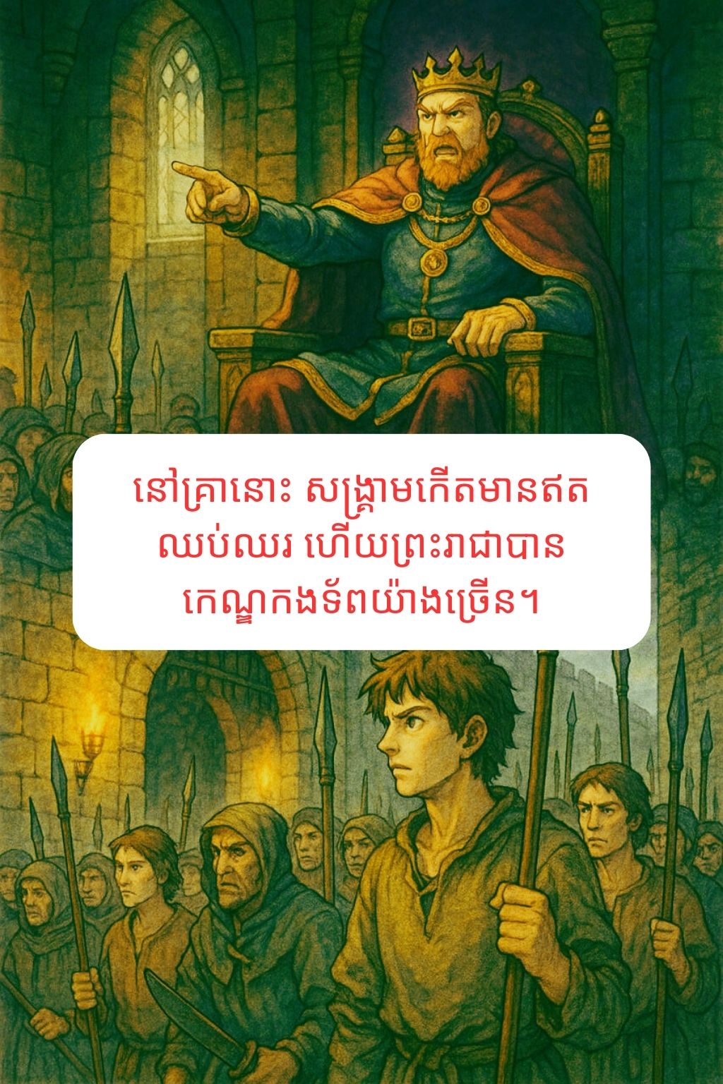 អារក្ស និងទាហានបីនាក់: oneshot